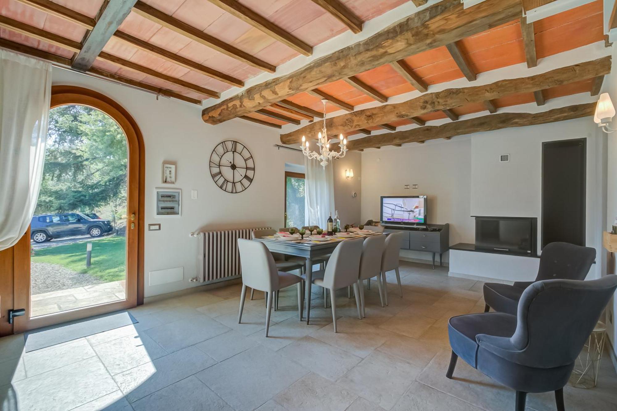 Tuscan Home S Margherita Private Outdoor - Happy Rentals Bucine Екстер'єр фото