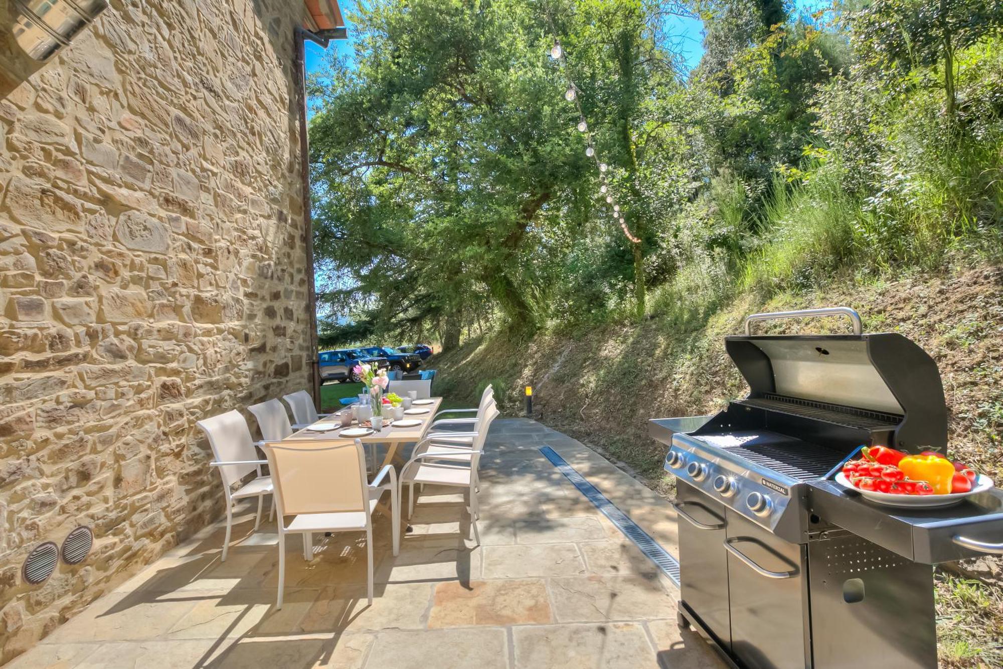 Tuscan Home S Margherita Private Outdoor - Happy Rentals Bucine Екстер'єр фото